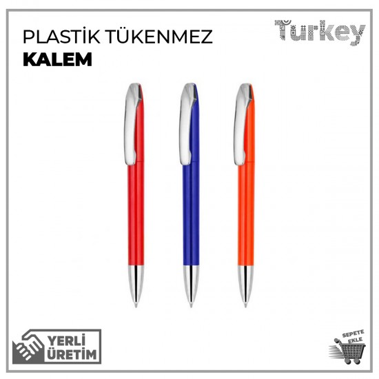 Plastik Tükenmez Kalem